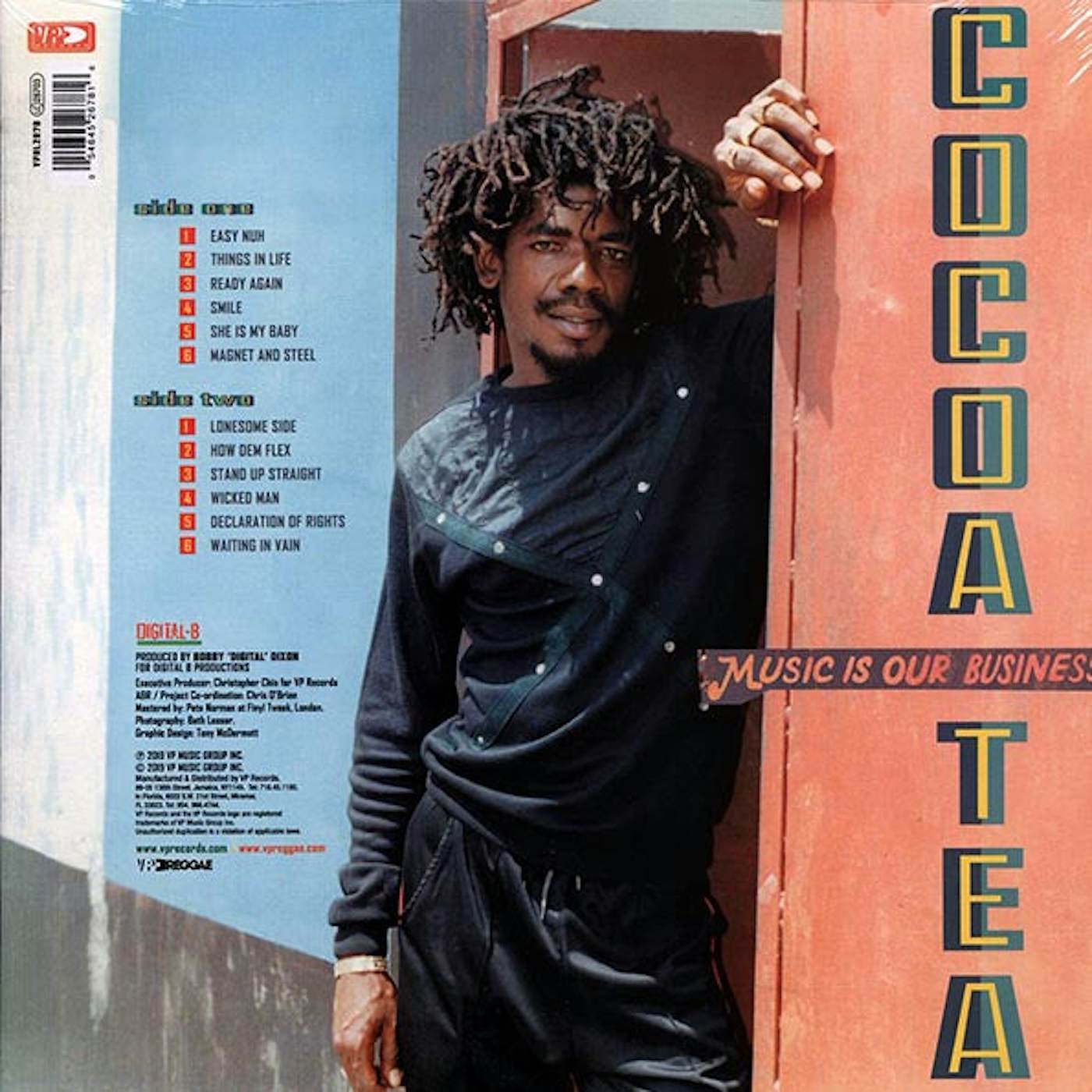 Cocoa Tea  LP -  Music Is Our Business (180g) (Vinyl)