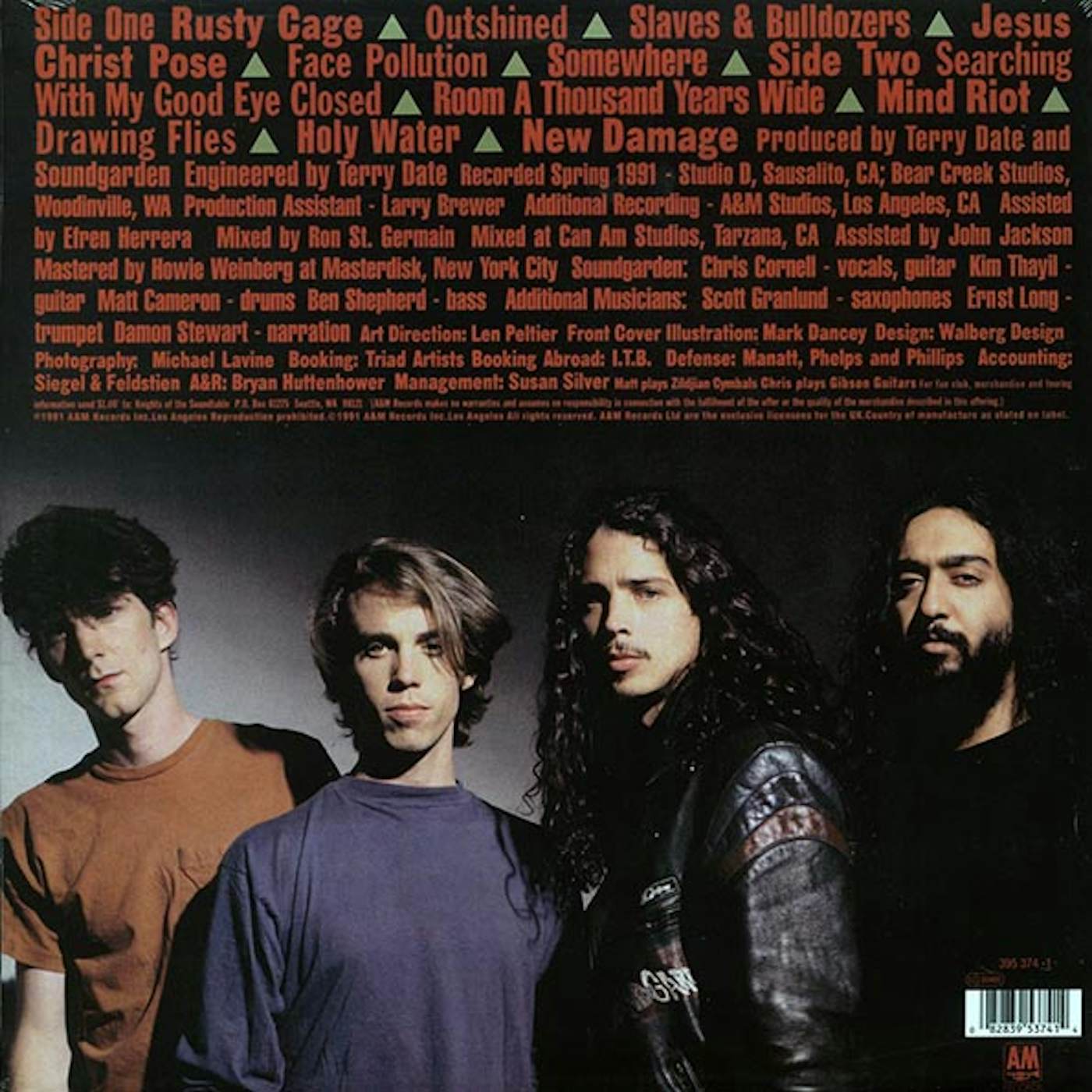 Soundgarden LP - Badmotorfinger (Vinyl)