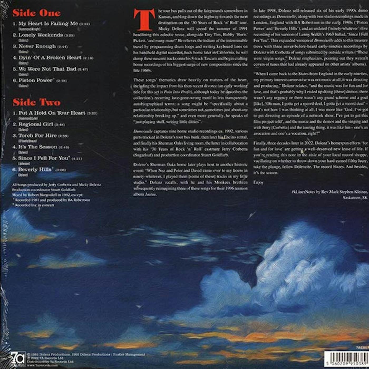 Micky Dolenz  LP -  Demoiselle (Vinyl)