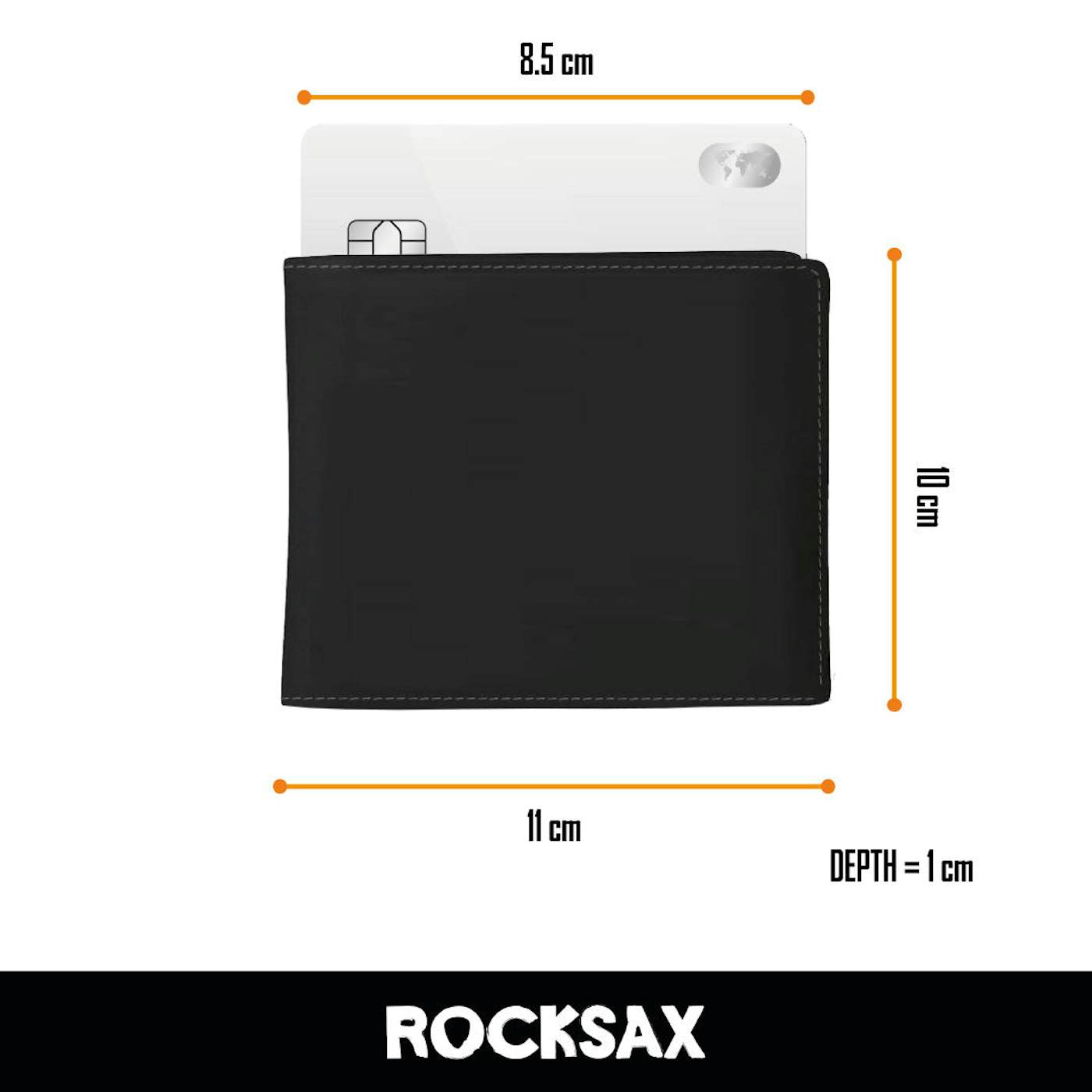 Rocksax Madness Premium Wallet - Badges