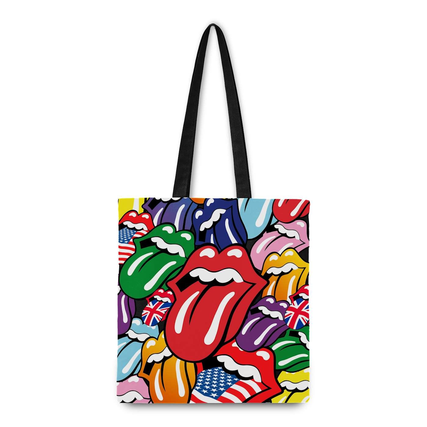 Rocksax The Rolling Stones Tote Bag - Tongues