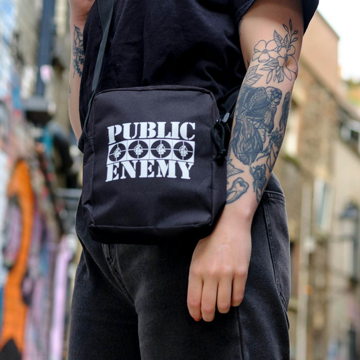 Rocksax Public Enemy Crossbody Bag - Public Enemy No.1