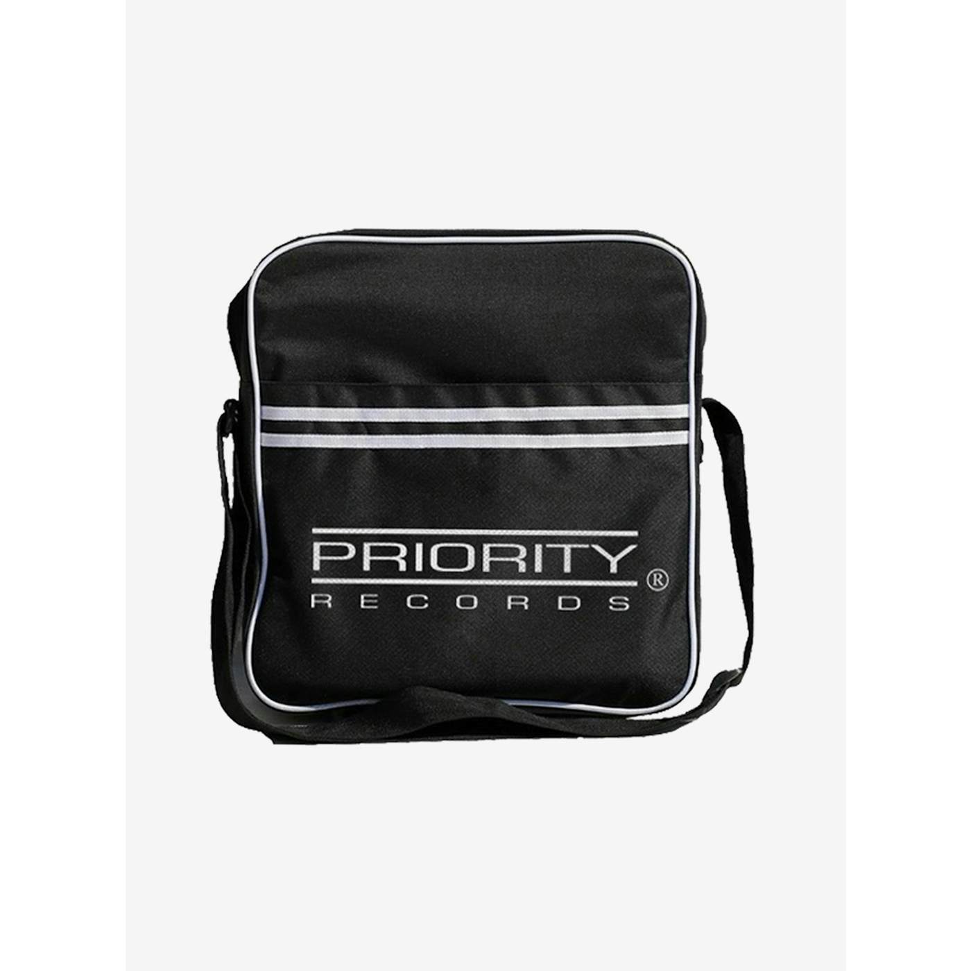 Priority Records Rocksax Priority - Zip Top Messenger Bag