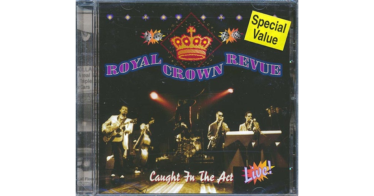 Royal Crown Revue CD Caught In The Act