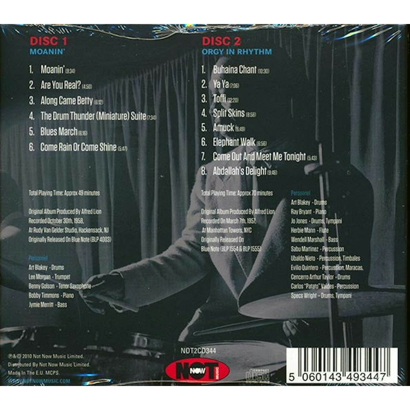 Art Blakey  CD -  Moanin (2xCD)