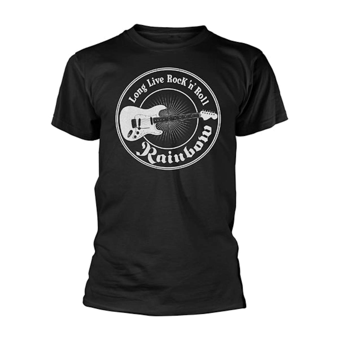 Rainbow T Shirt - Long Live Guitar