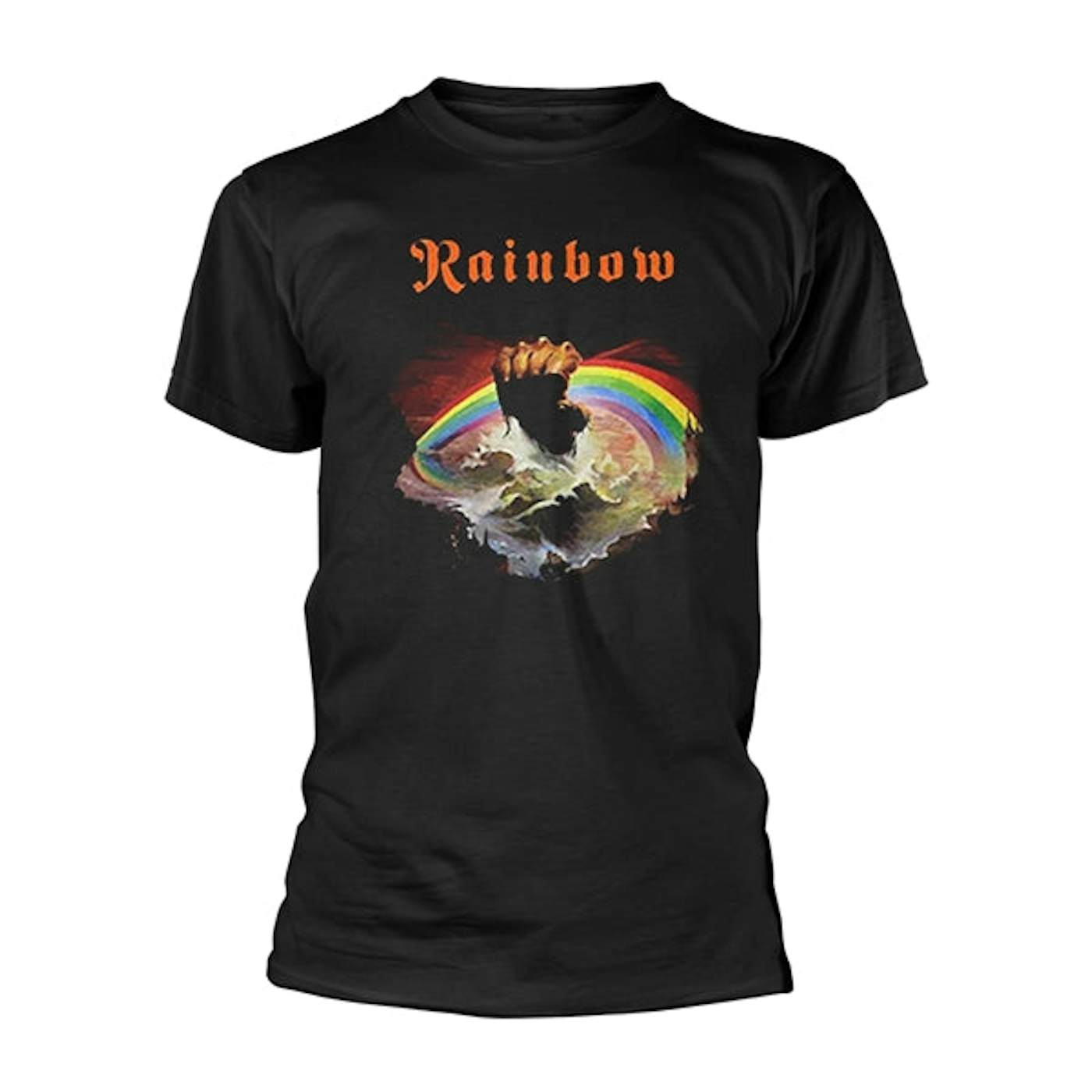 Rainbow T Shirt - Rising (Black)