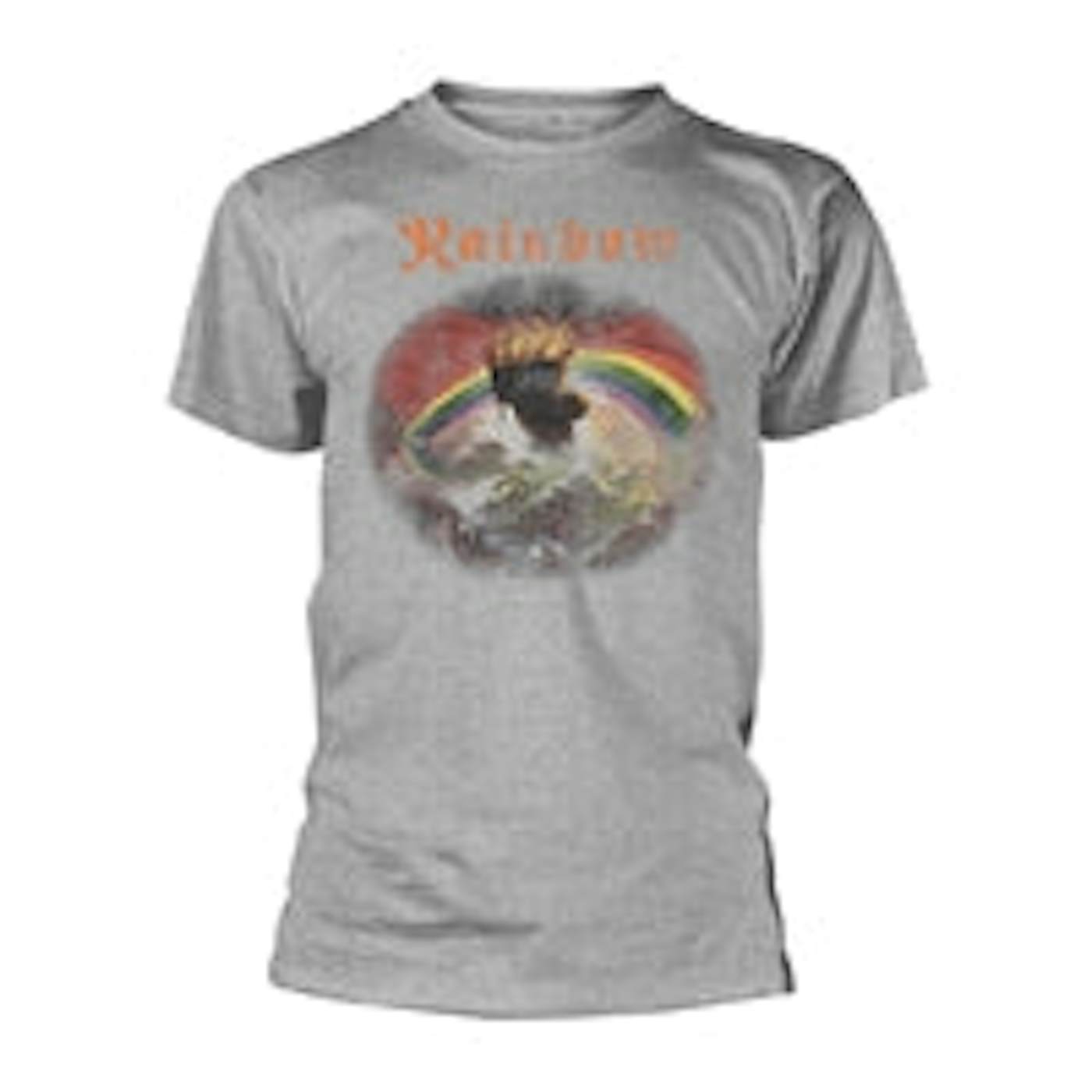 Rainbow T Shirt - Rising Distressed (Sports Grey)