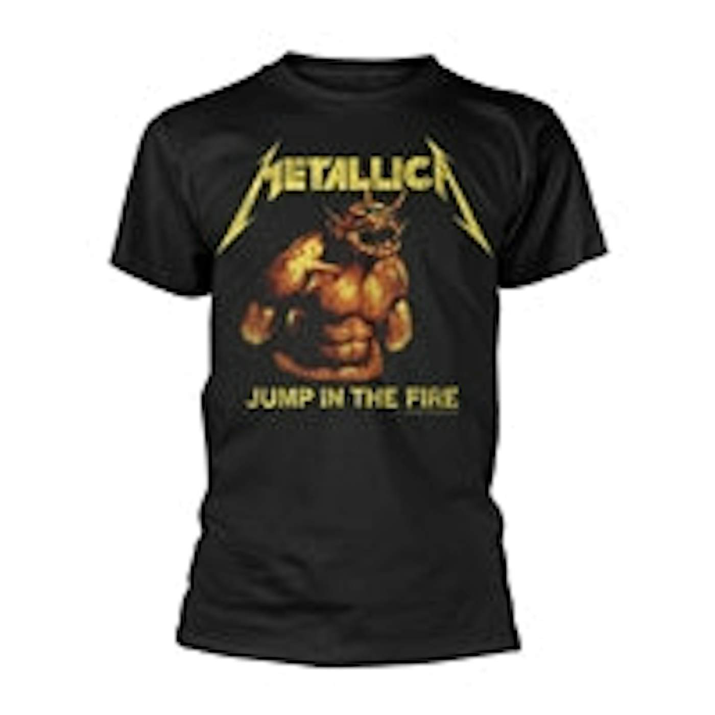 Metallica T Shirt - Jump In The Fire Vintage