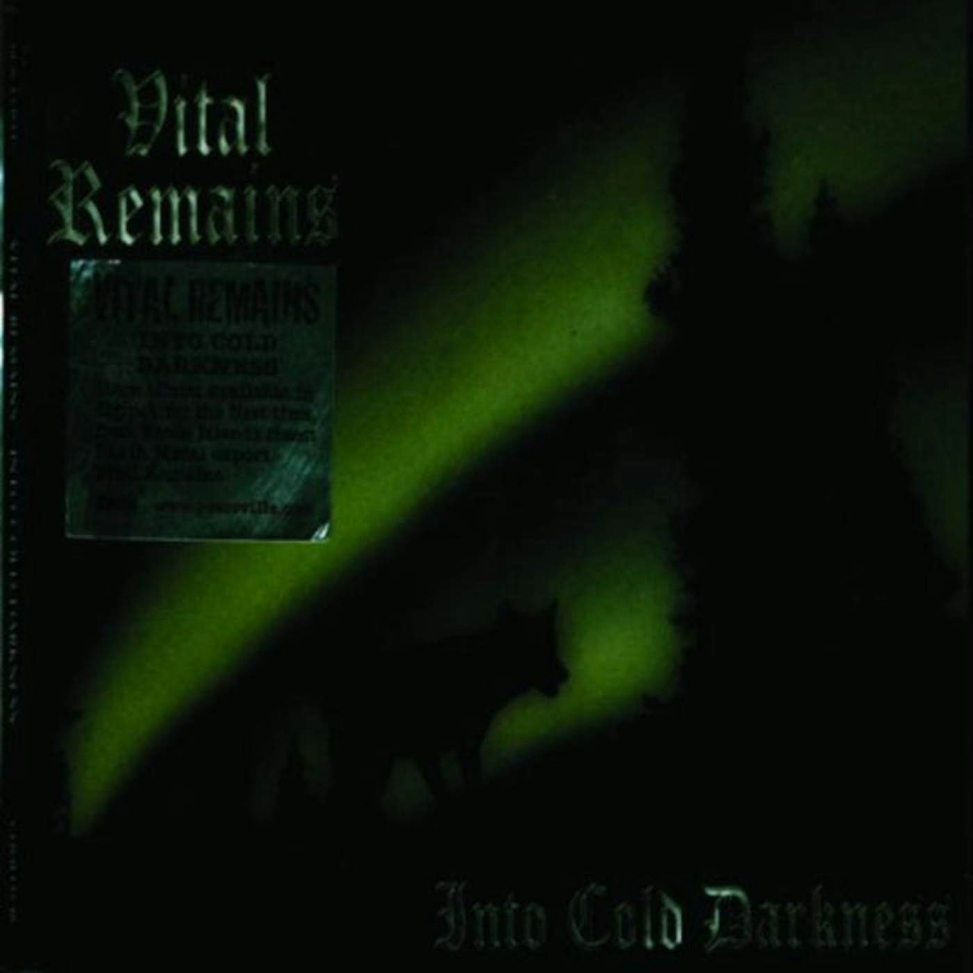 Vital Remains CD - Into Cold Darkness