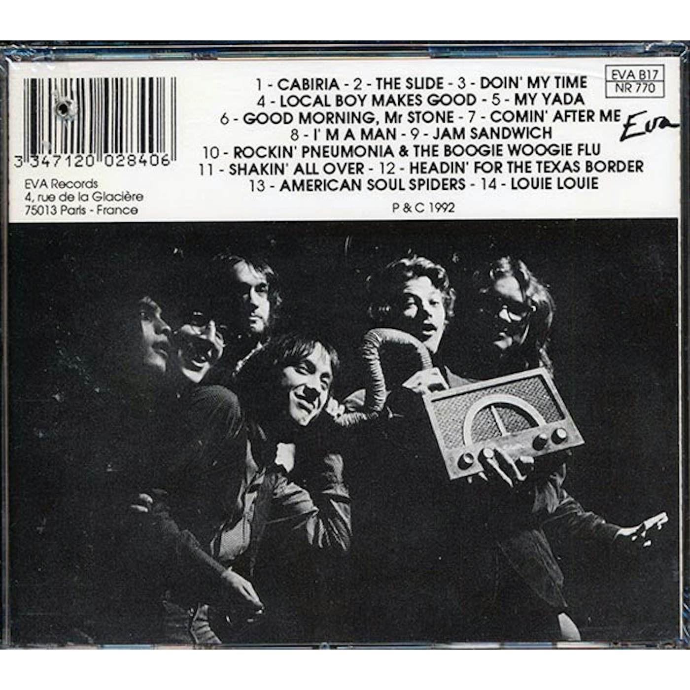 Flamin' Groovies  CD -  Live 68/70 (marked/ltd stock)