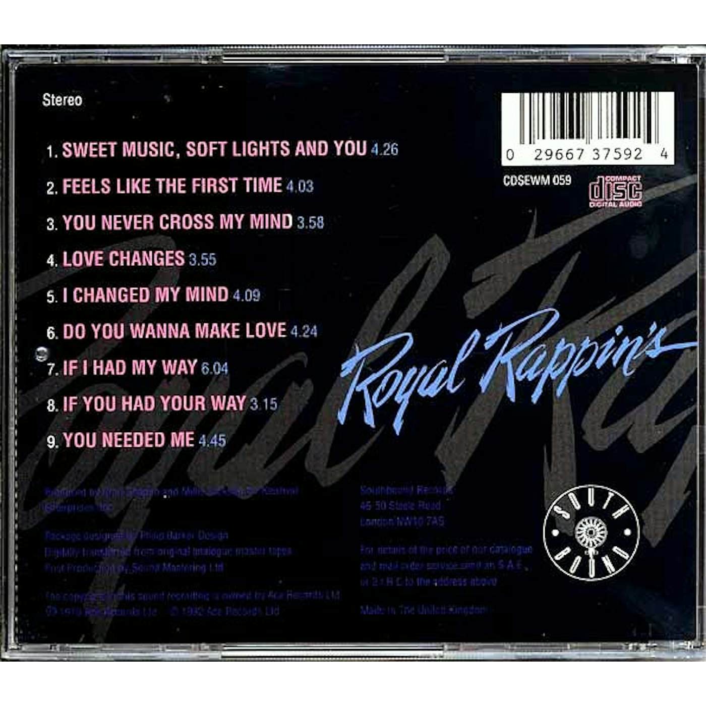 Millie Jackson, Isaac Hayes  CD -  Royal Rappin's
