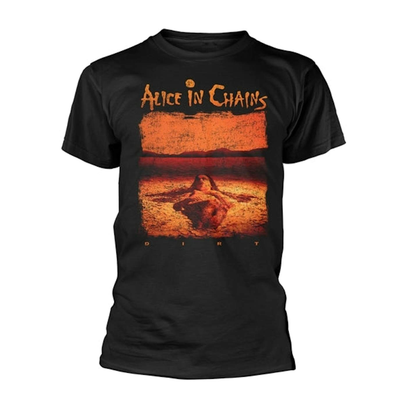 Alice In Chains T Shirt  Distressed Dirt