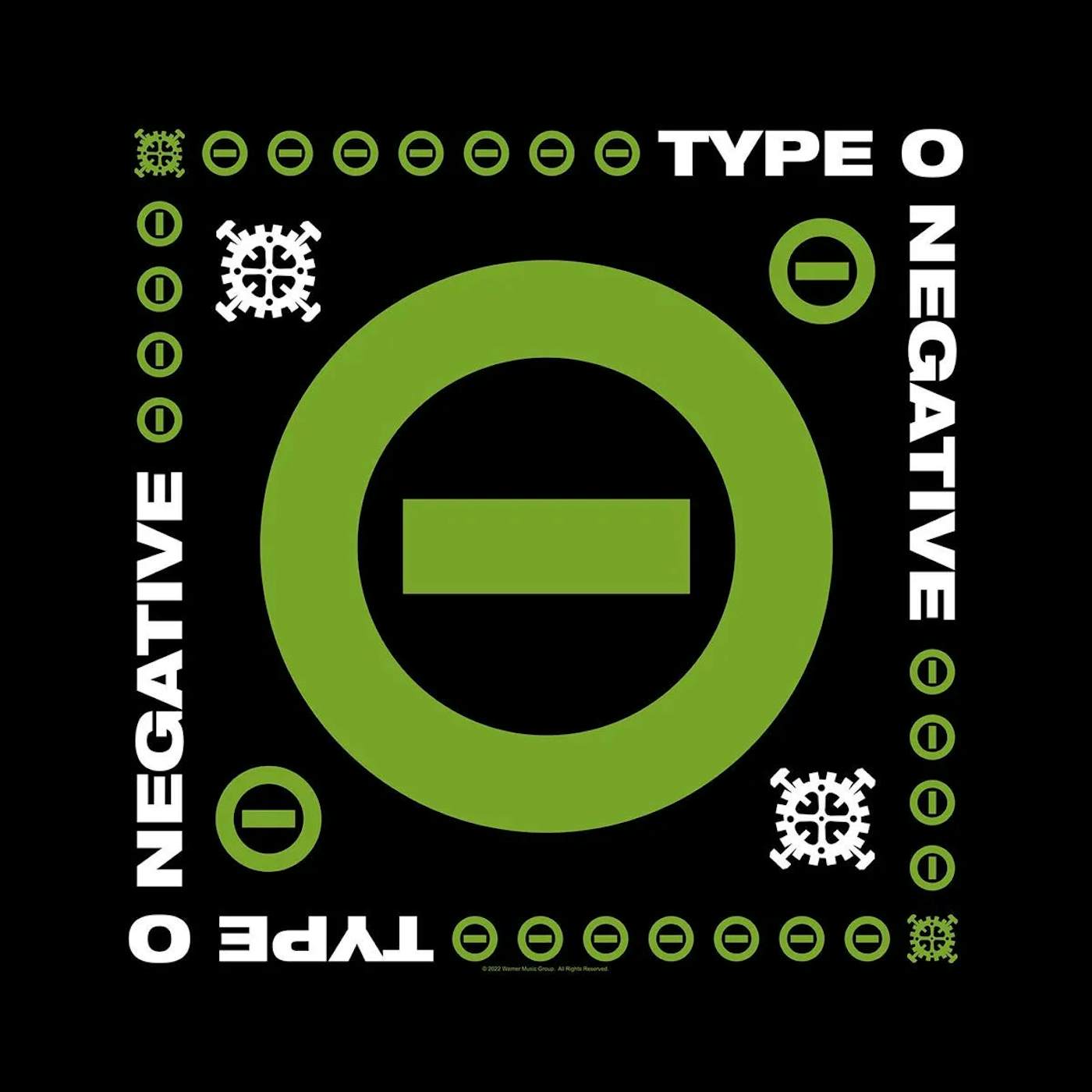  Type O Negative Bandana -  Negative Symbol