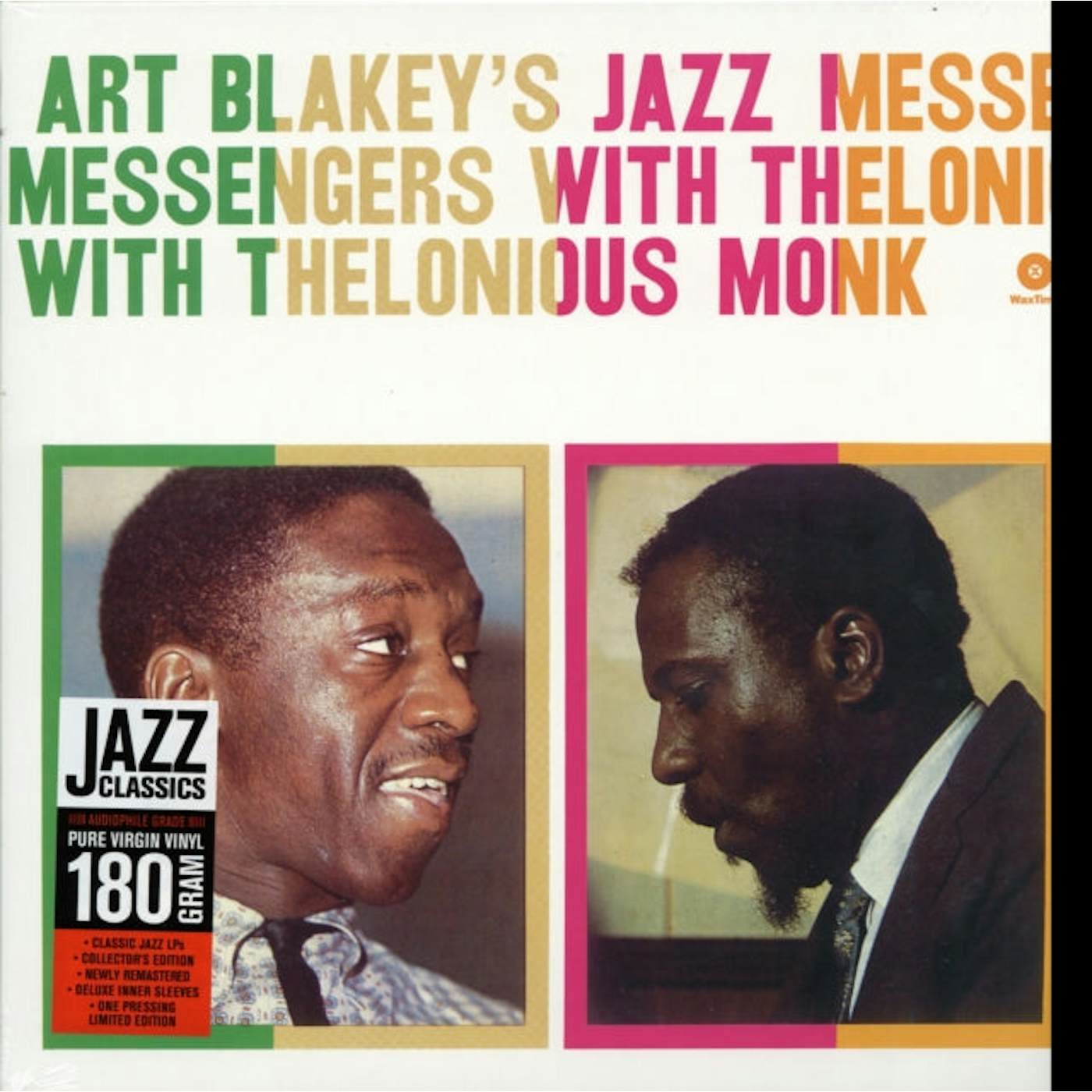 Art Blakey LP Vinyl Record  Art Blakey's Jazz Messengers With Thelonious Monk
