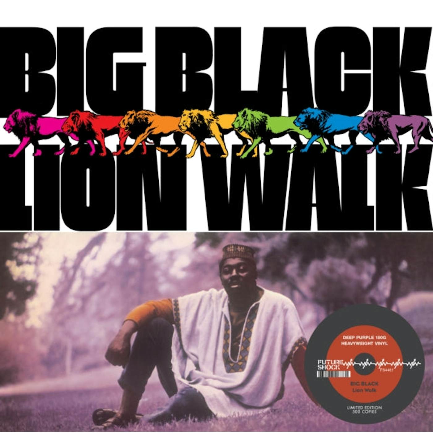 Big Black LP Vinyl Record  Lion Walk (Purple Vinyl)
