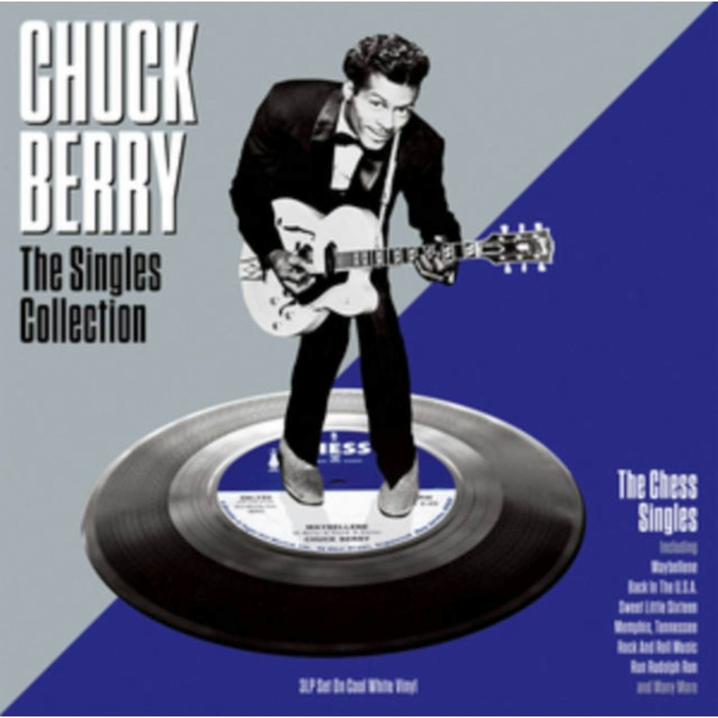 Chuck Berry LP Vinyl Record  The Singles Collection (White Vinyl)