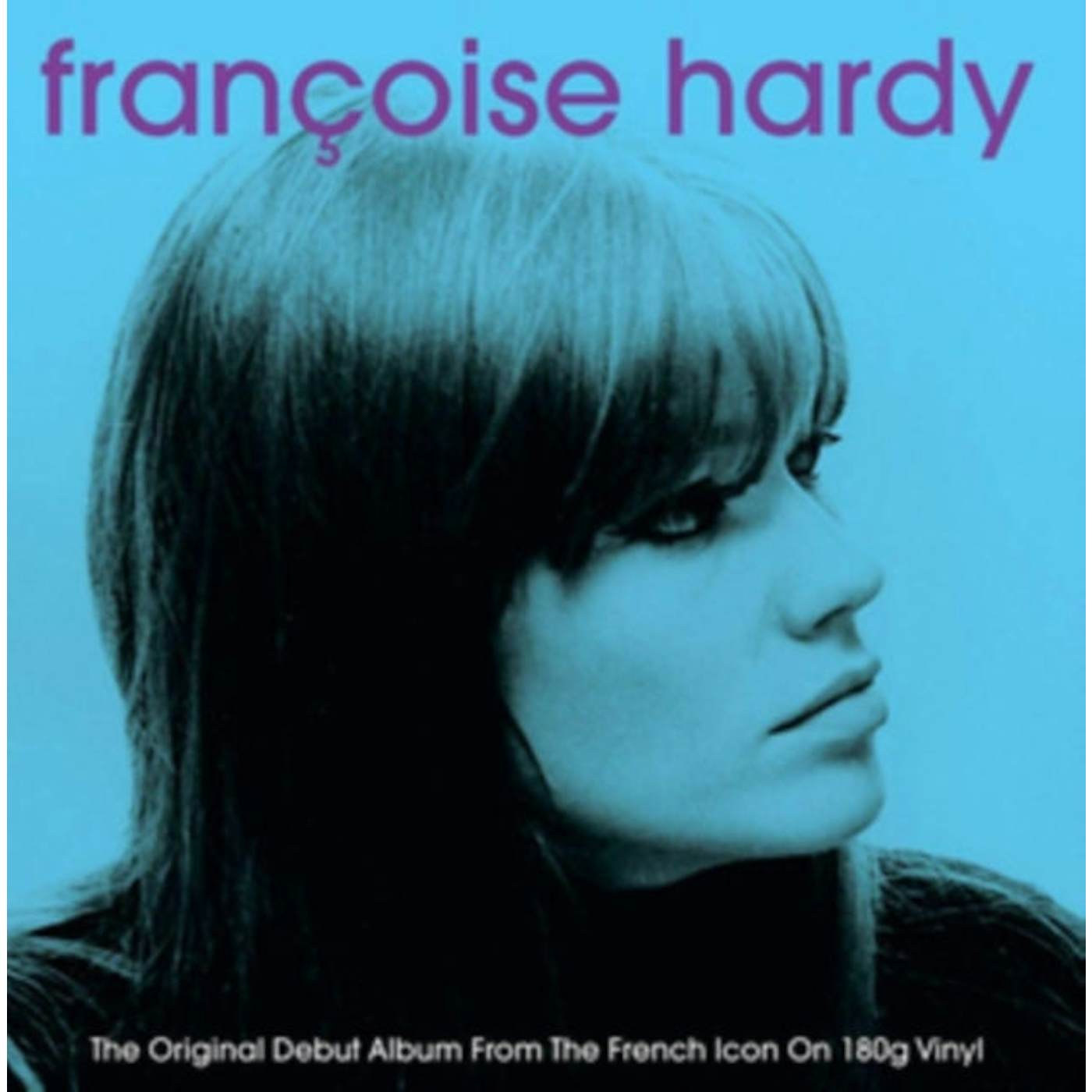 Françoise Hardy LP Vinyl Record  Francoise Hardy (Blue Vinyl)