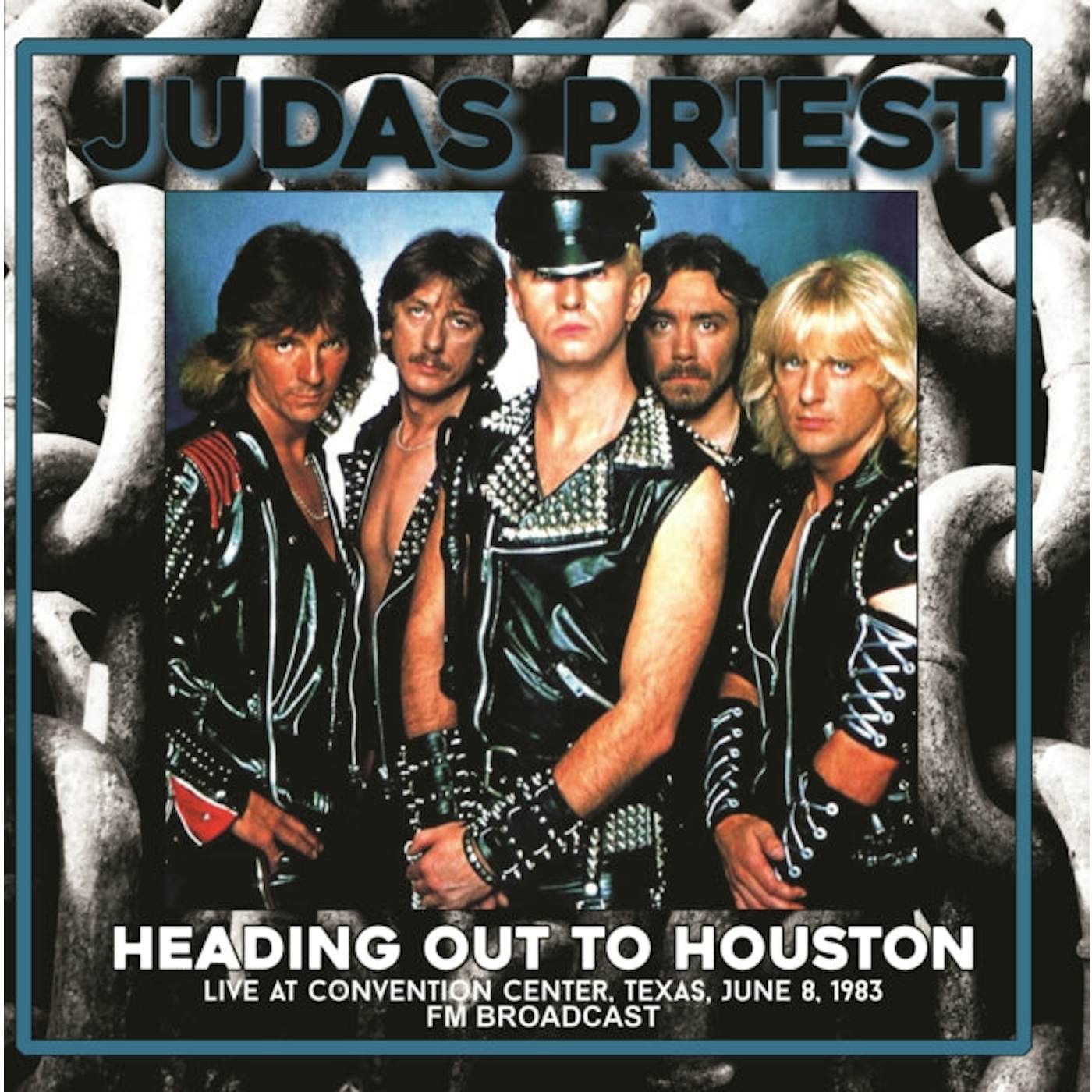 Judas Priest LP Vinyl Record  Heading Out To Houston: Live At Convention Center. Texas. June 8 19 83  Fm Broadcast