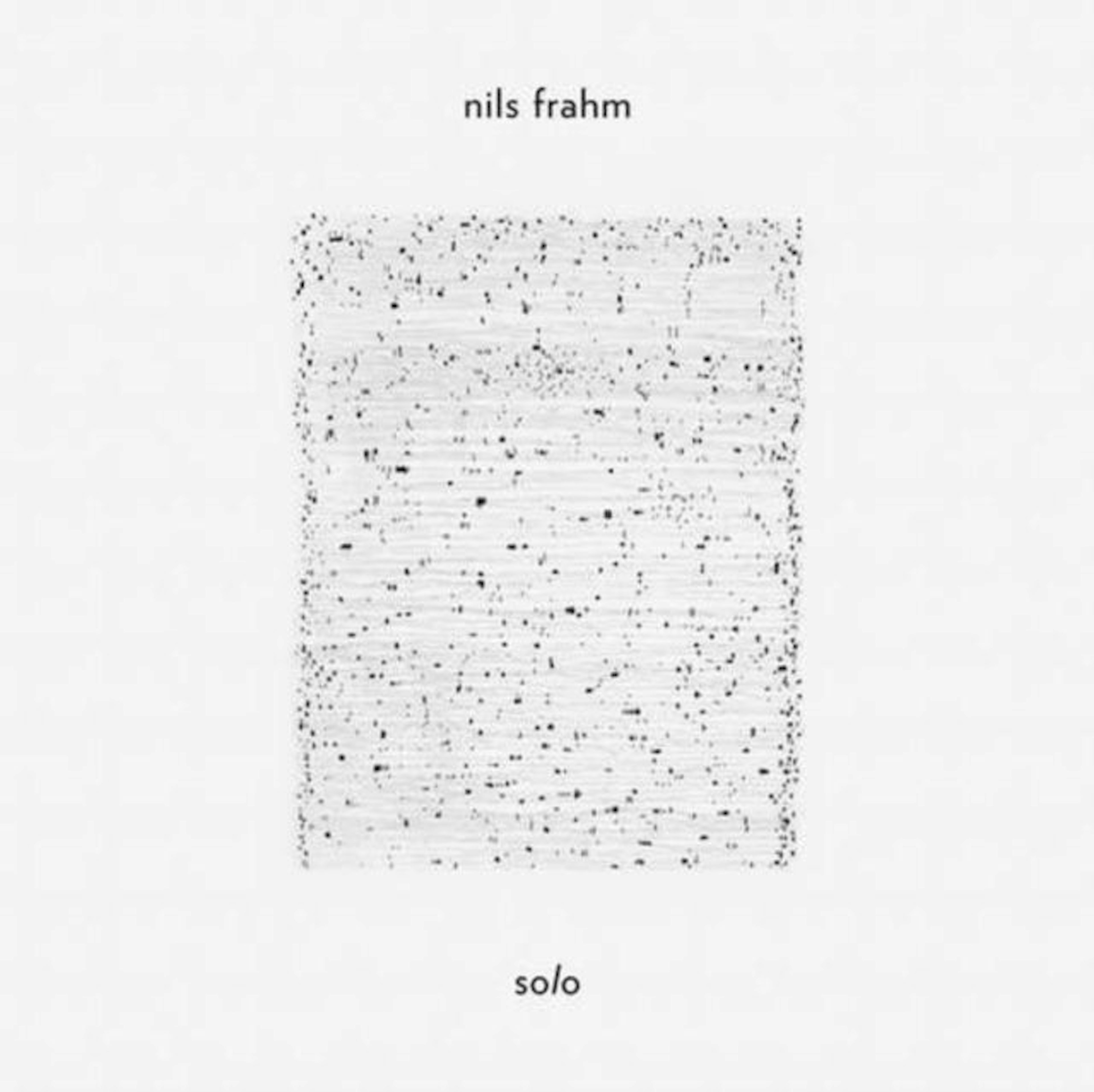 Belyse udvide tryk Nils Frahm LP - Solo (Vinyl)
