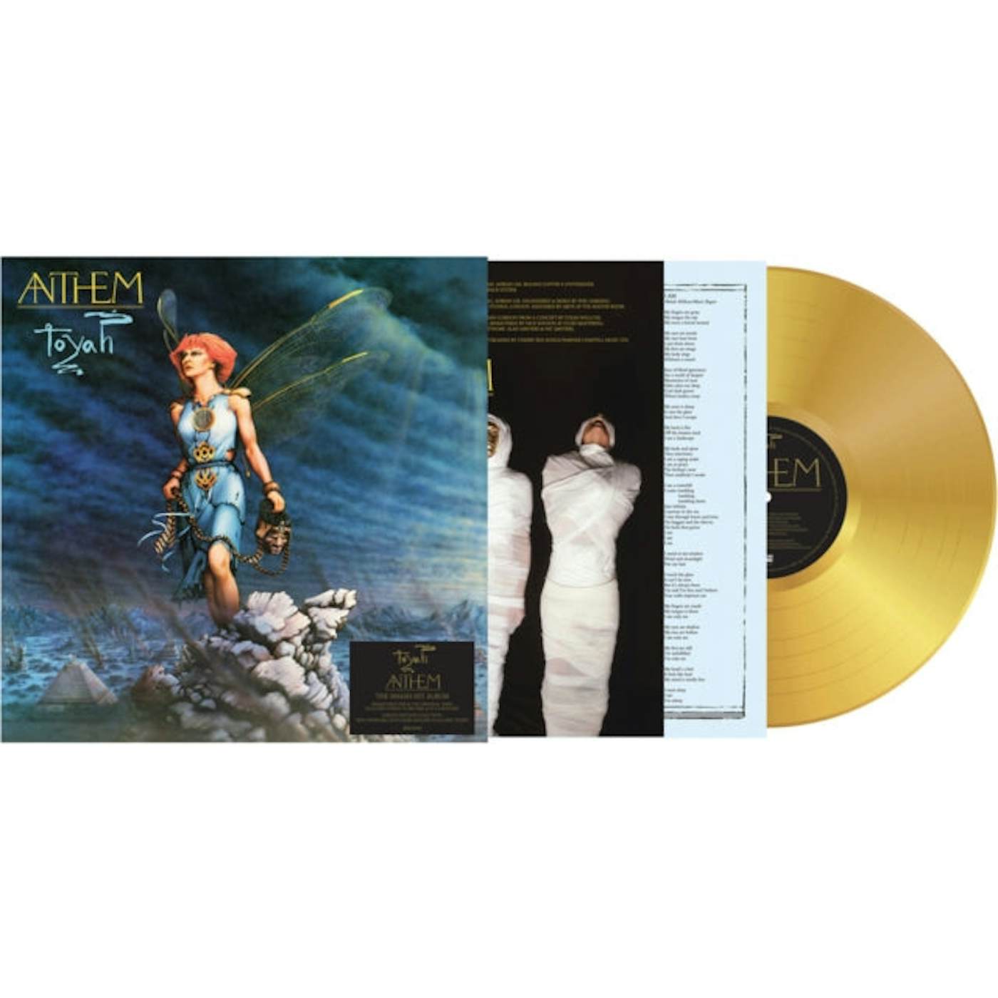Toyah LP Vinyl Record - Anthem (Gold Vinyl)