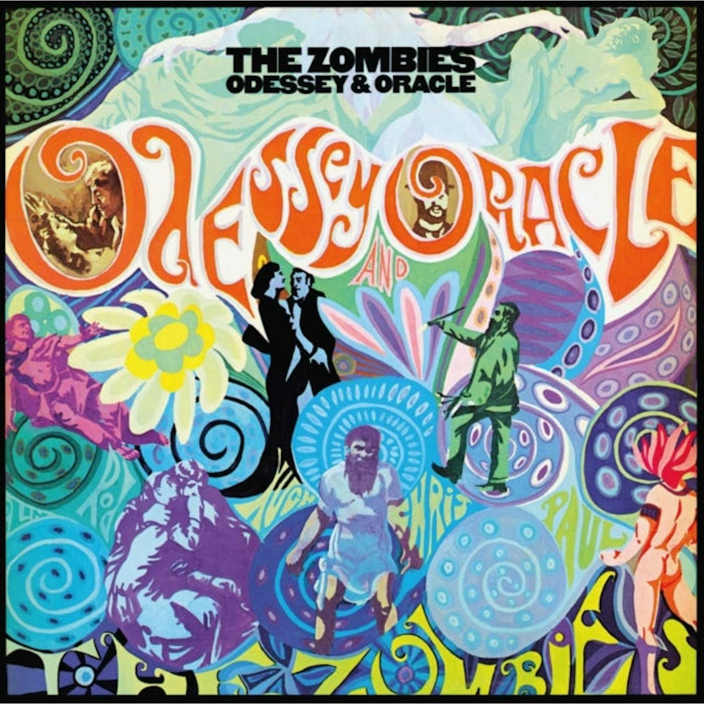 The Zombies LP Vinyl Record - Oddessey & Oracle (Psychedelic Swirl Vinyl) (Rsd Essential)