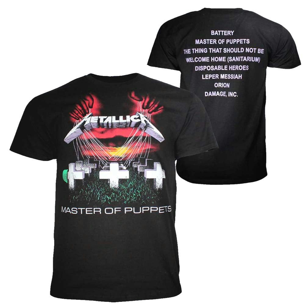 master of puppets tour shirt