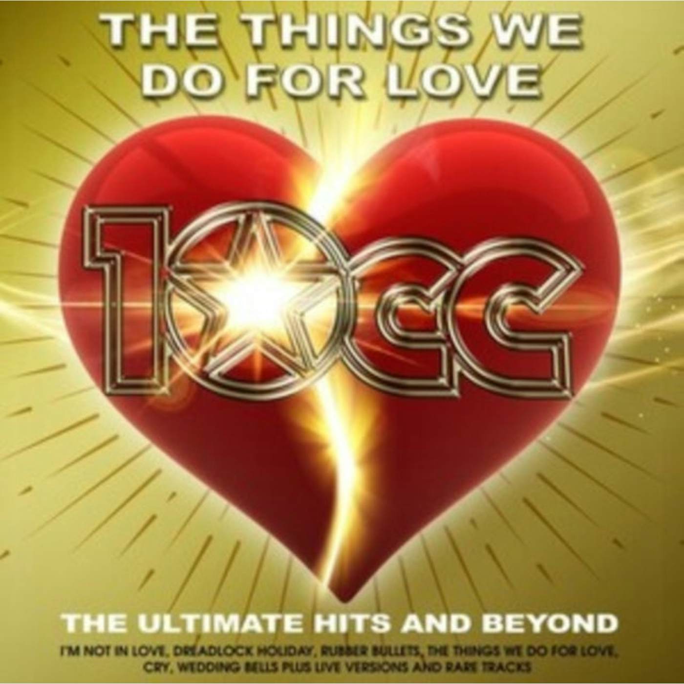 10cc CD - The Things We Do For Love: The Ultimate Hits & Beyond