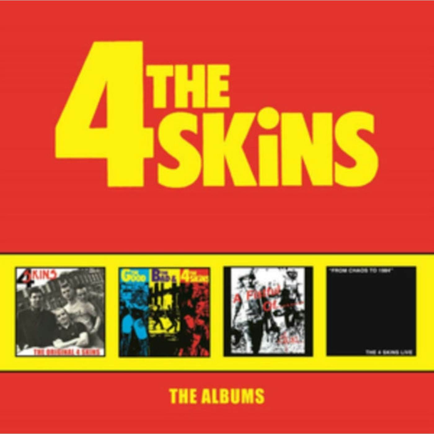 4 Skins CD - The Albums