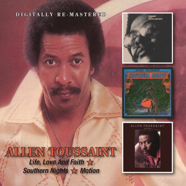 Allen Toussaint CD - Love / Life & Faith / Southern Nights / Motion