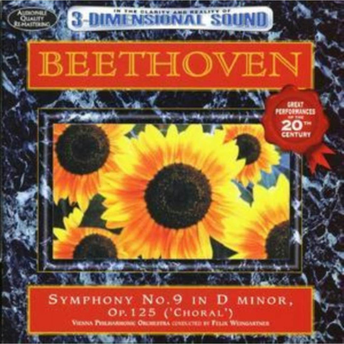 Ludwig van Beethoven CD - Symphony No. 9 Choral
