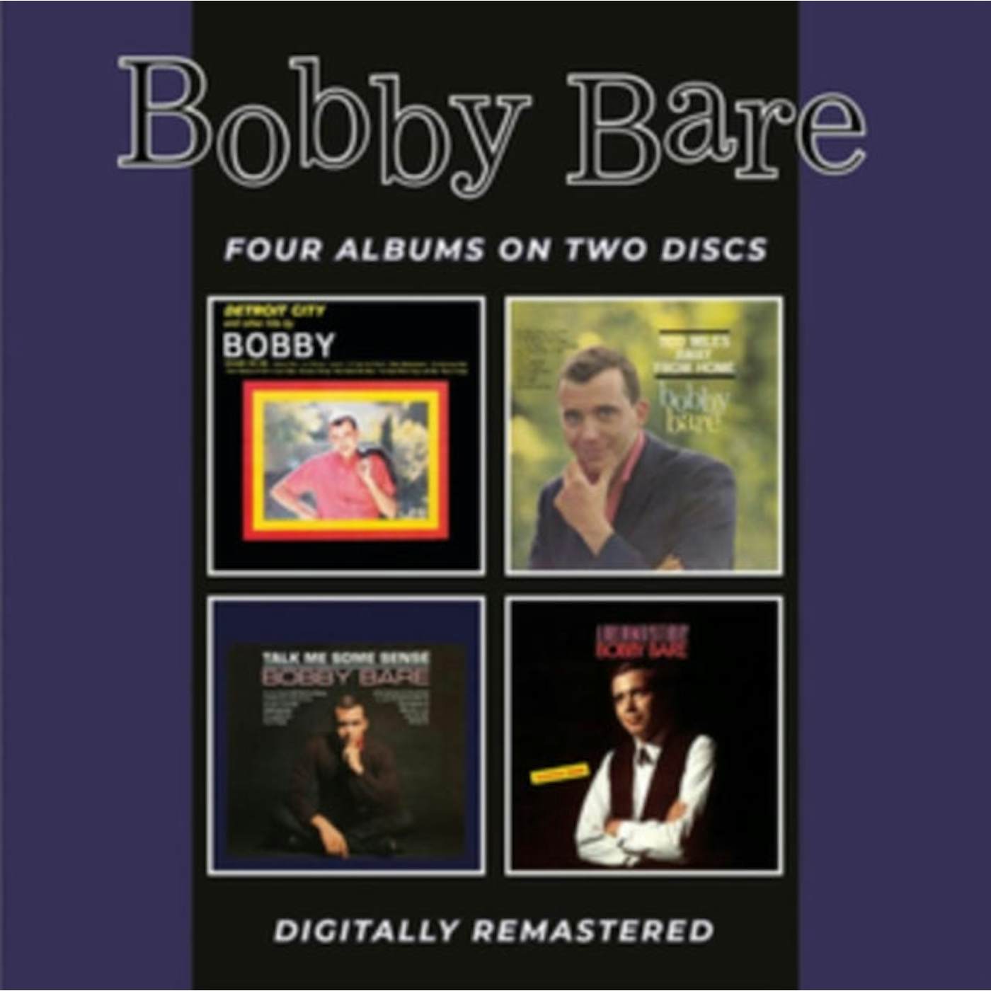 Bobby Bare CD - Detroit City And Other Hits/500 Miles Away From Home/Talk Me Some Sense/