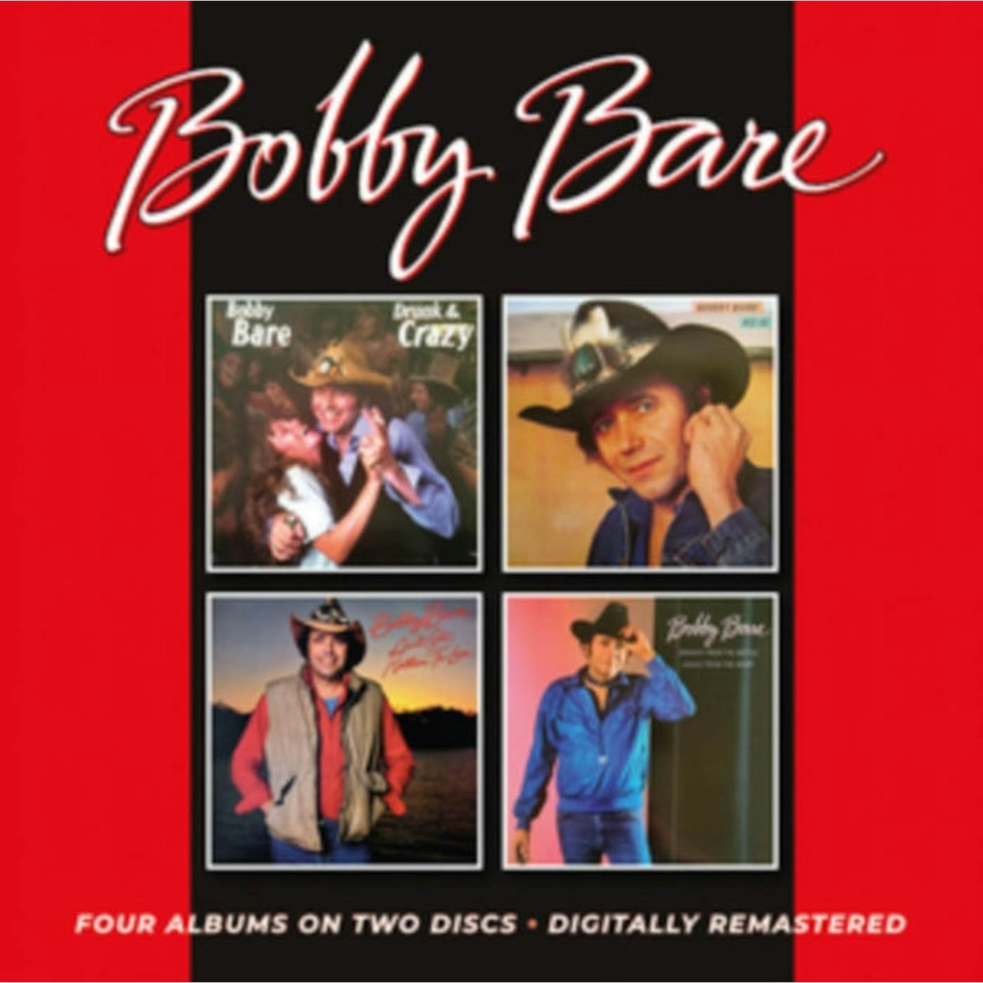 Bobby Bare CD - Drunk & Crazy / As Is / Ain't Got Nothin' To Lose / Drinkin' From The Bottle. Singin' From The Heart