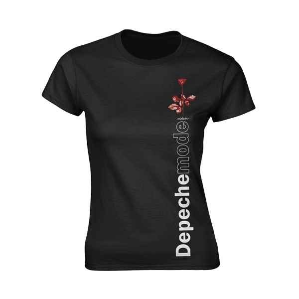 Depeche Mode Women s T Shirt Violator Side Rose