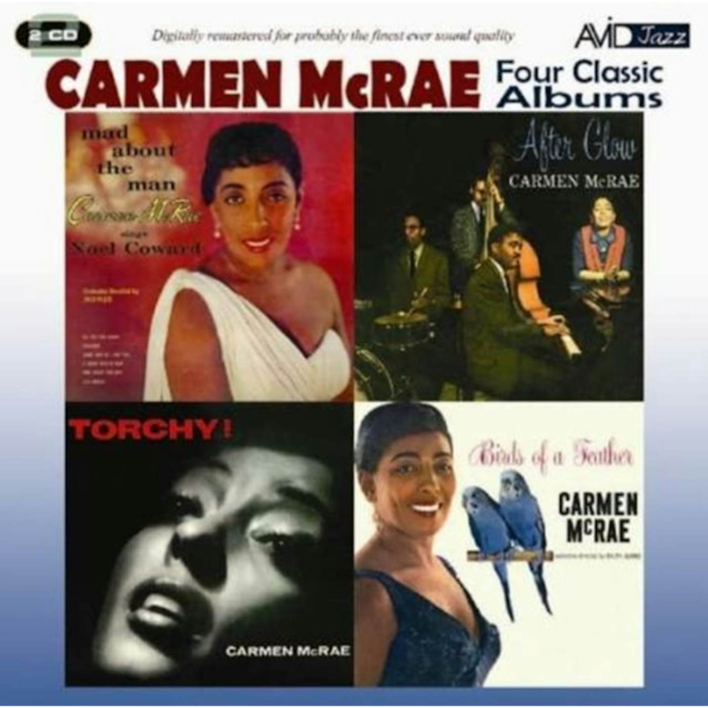 Carmen Mcrae CD - Four Classic Albums (Torchy! / After Glow / Mad About The Man / Birds Of A Feather)