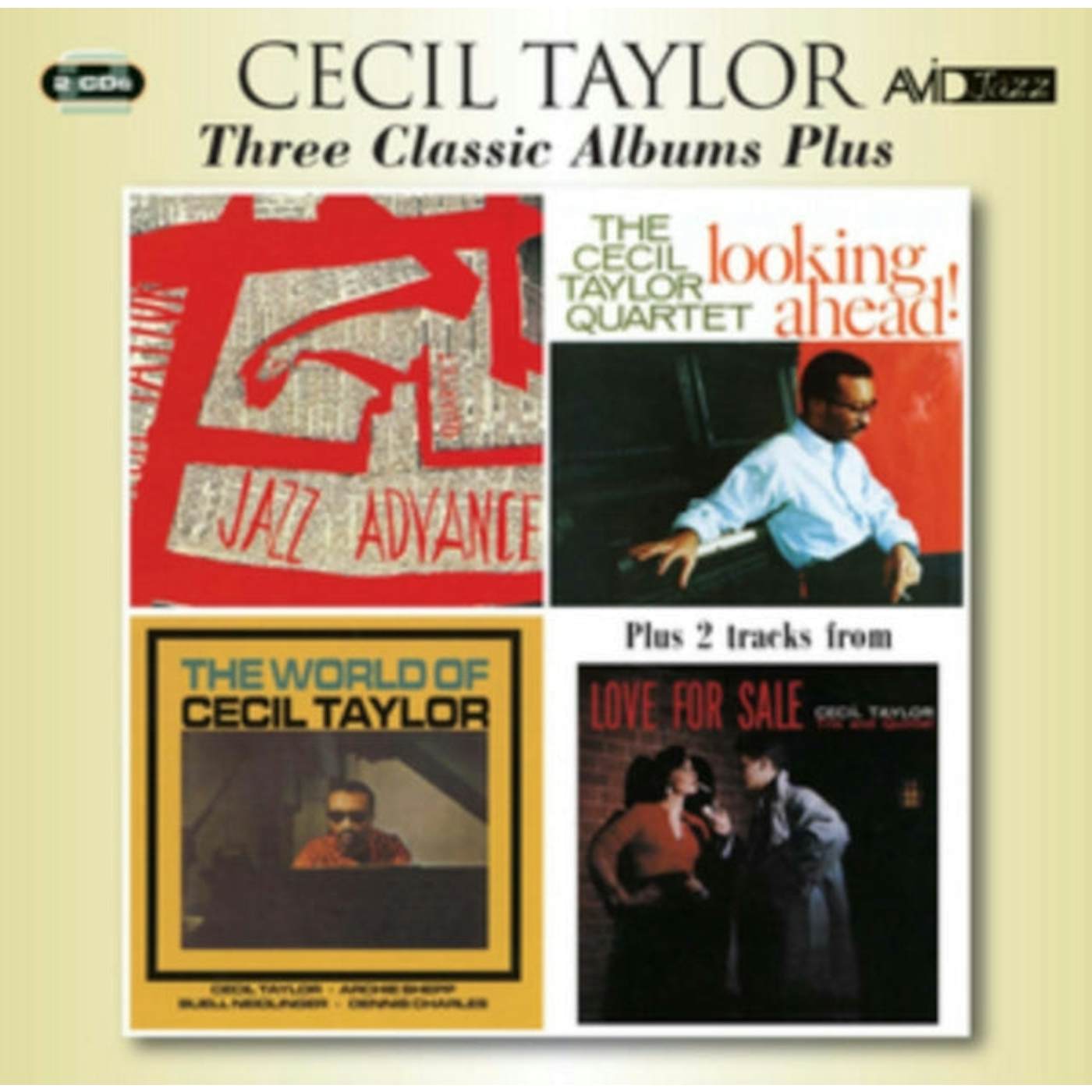 Cecil Taylor CD - Three Classic Albums