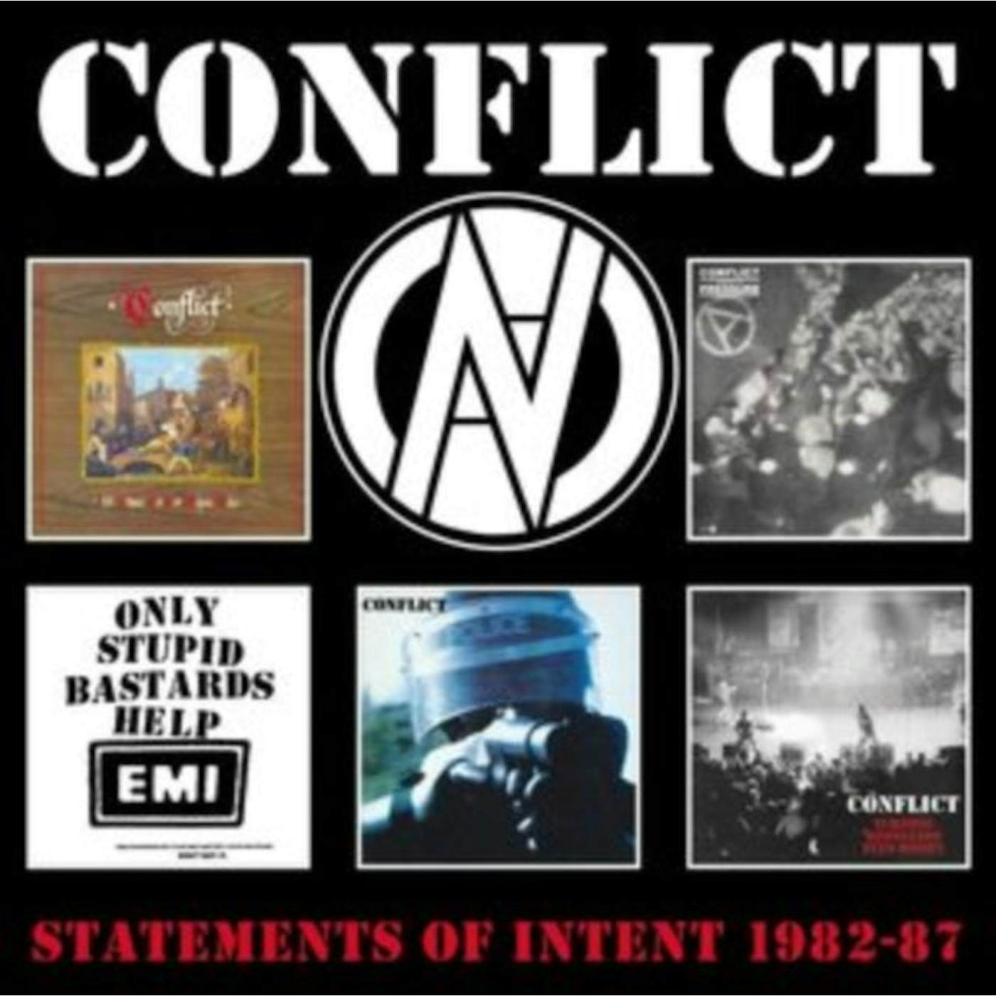 Conflict CD - Statements Of Intent 19 82-87