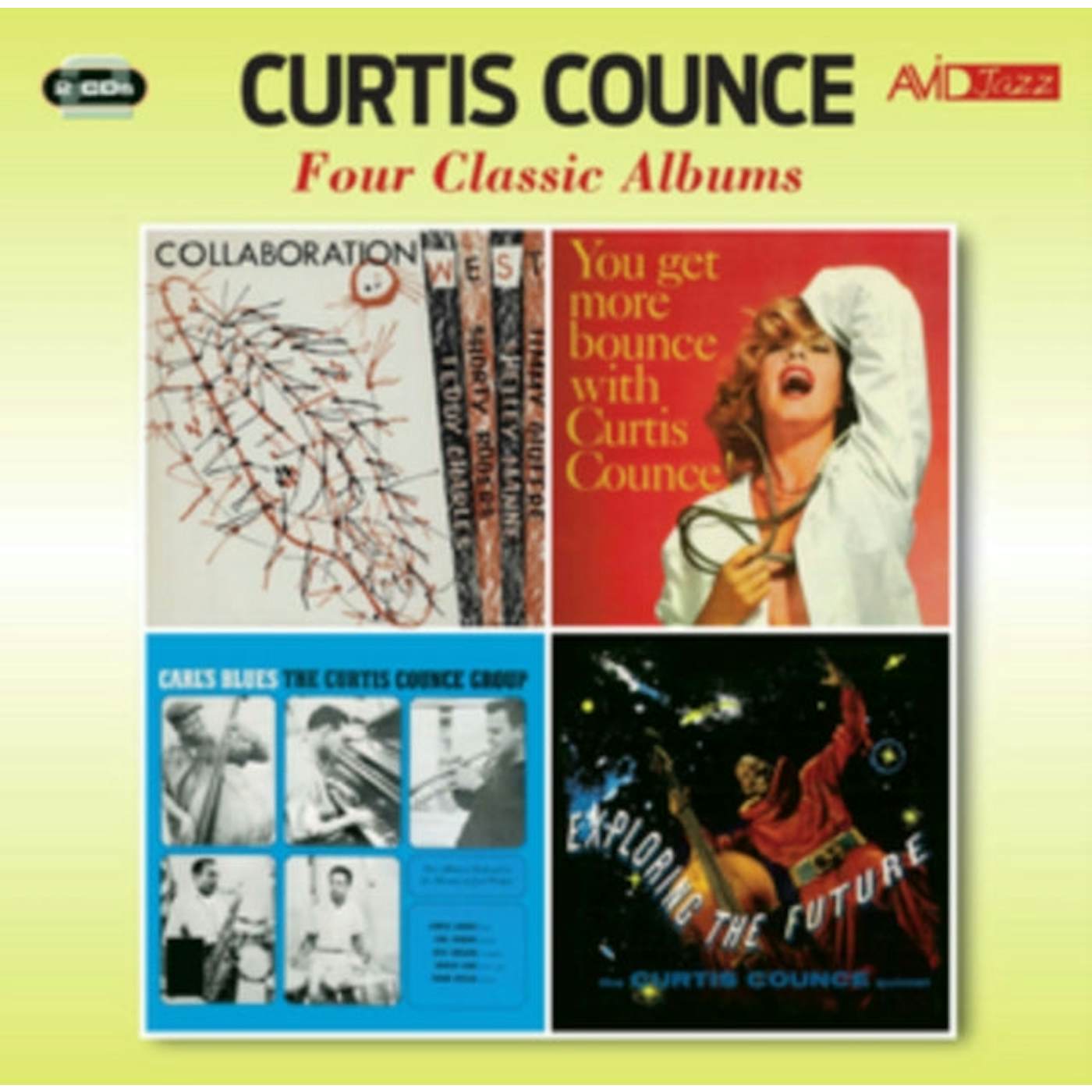 Curtis Counce CD - Four Classic Albums