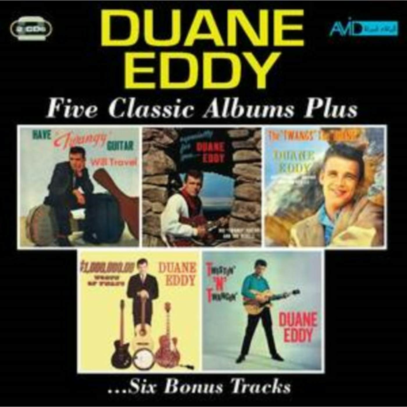Eddy Duane CD - Have Twangy Guitar / Especially For You / Twang's The / Million Dollar Worth V.2 / Twistin N