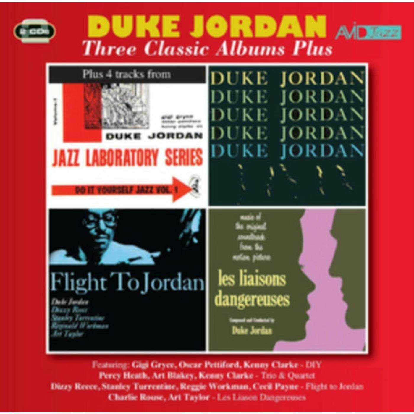 Duke Jordan CD - Three Classic Albums