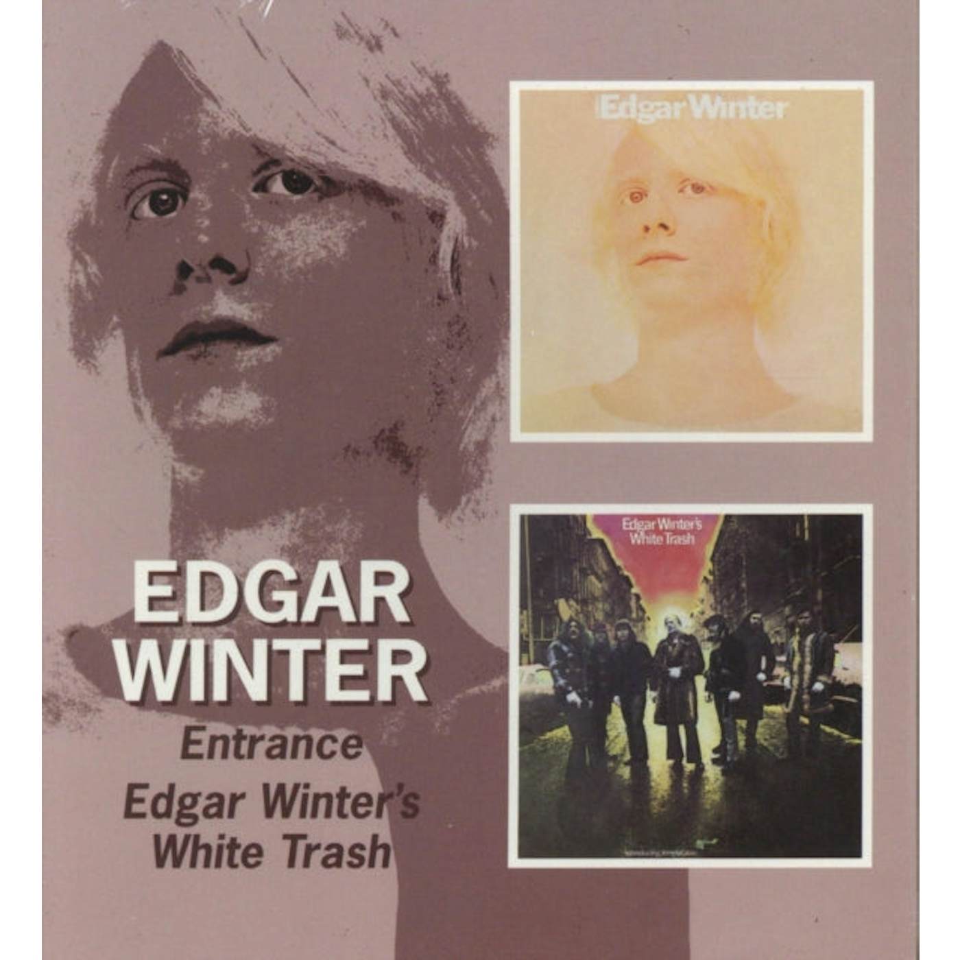 Edgar Winter CD - Entrance & White Trash