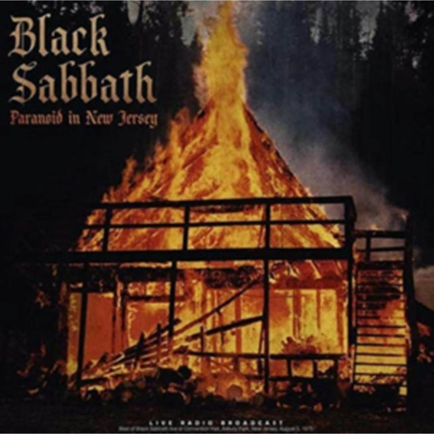 Black Sabbath LP Vinyl Record - Paranoid In New Jersey