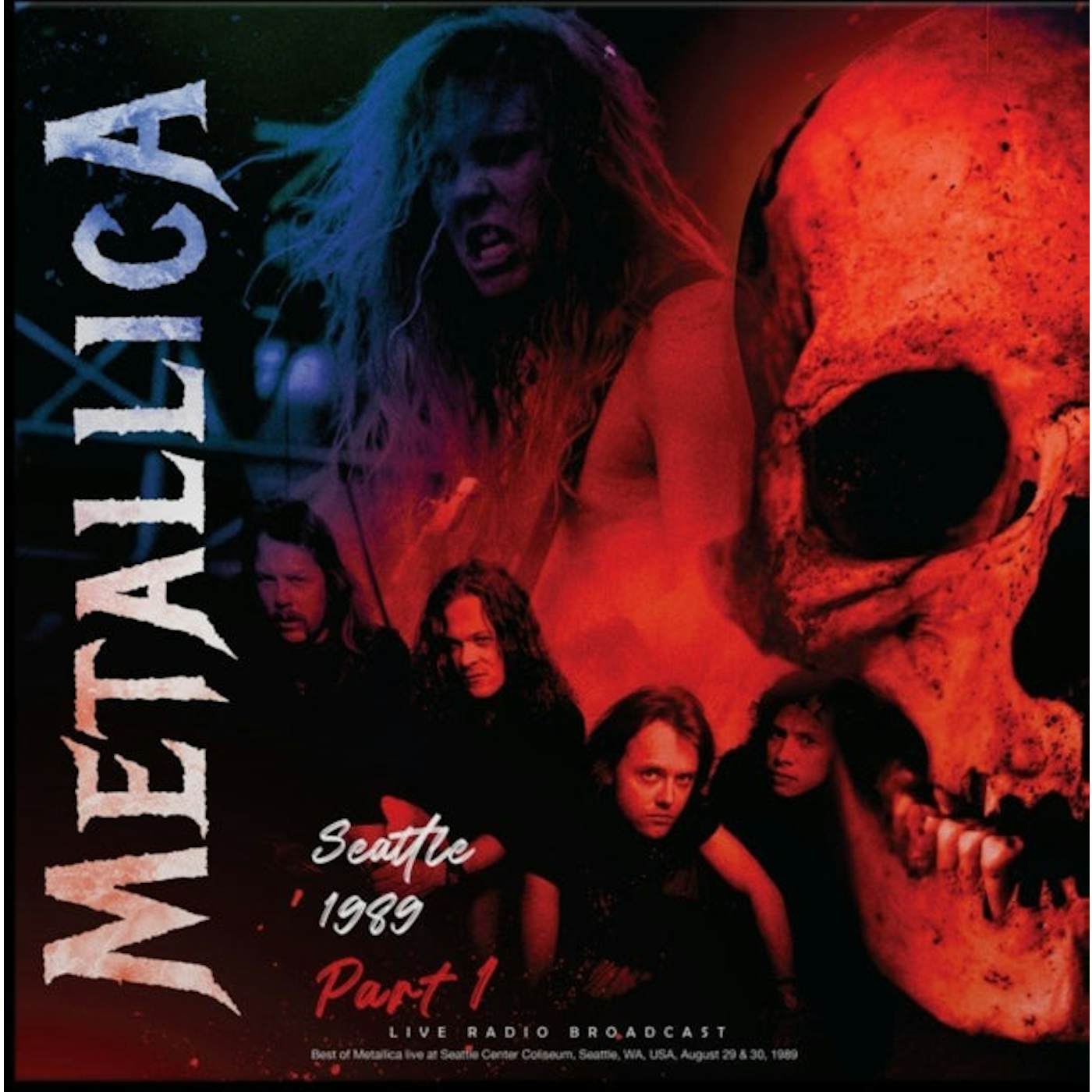 Metallica LP Vinyl Record - Seattle 1989 Part 1