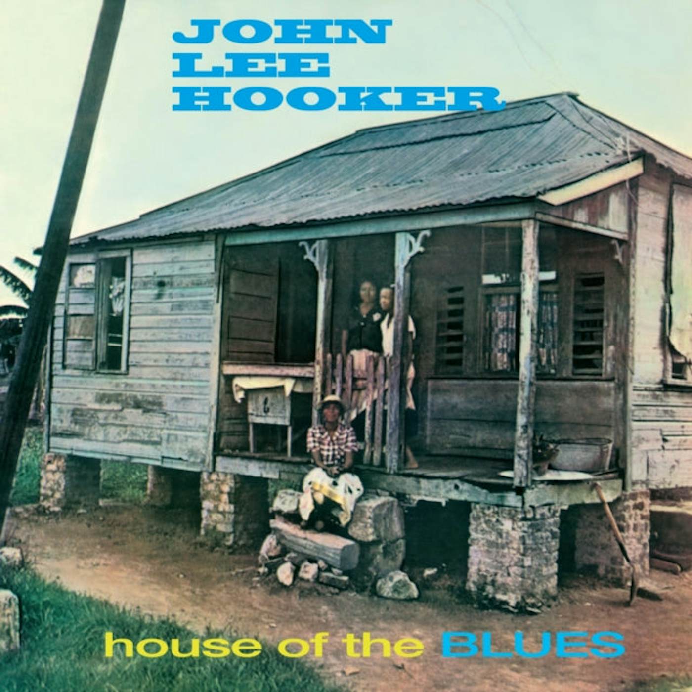 John Lee Hooker LP Vinyl Record - House Of The Blues (+2 Bonus Tracks) (Limited Blue Vinyl)