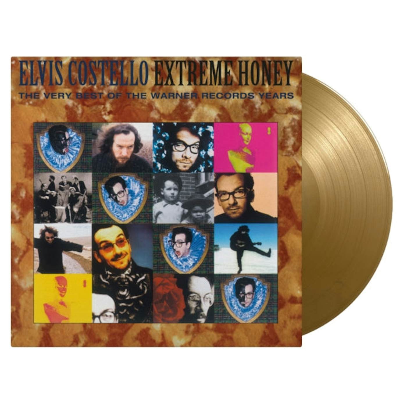 Elvis Costello LP Vinyl Record - Extreme Honey (Very Best Of Warner Years) (Coloured Vinyl)