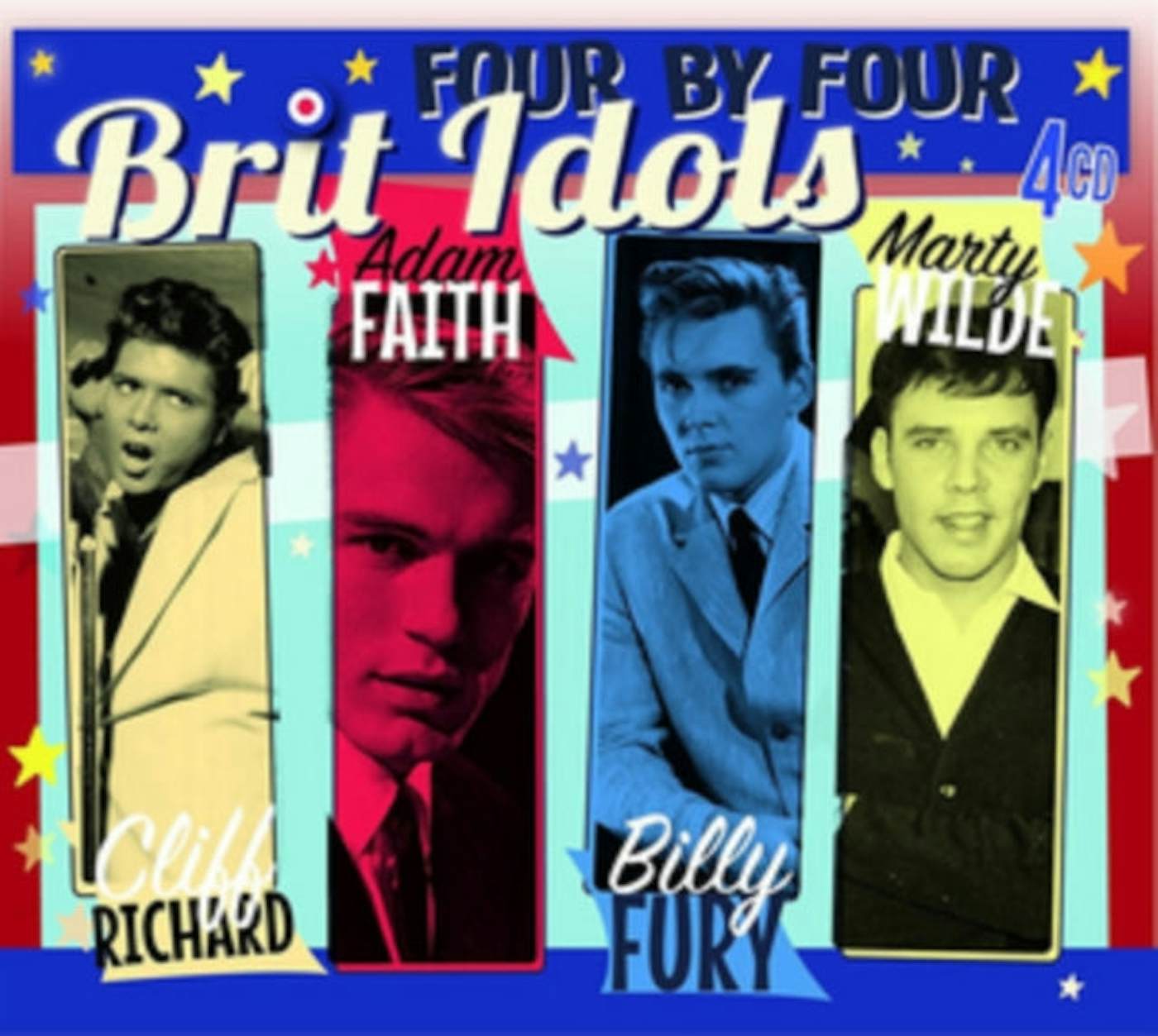 Cliff Richard, Adam Faith, Bill Fury, Marty Wilde CD - Brit Idols