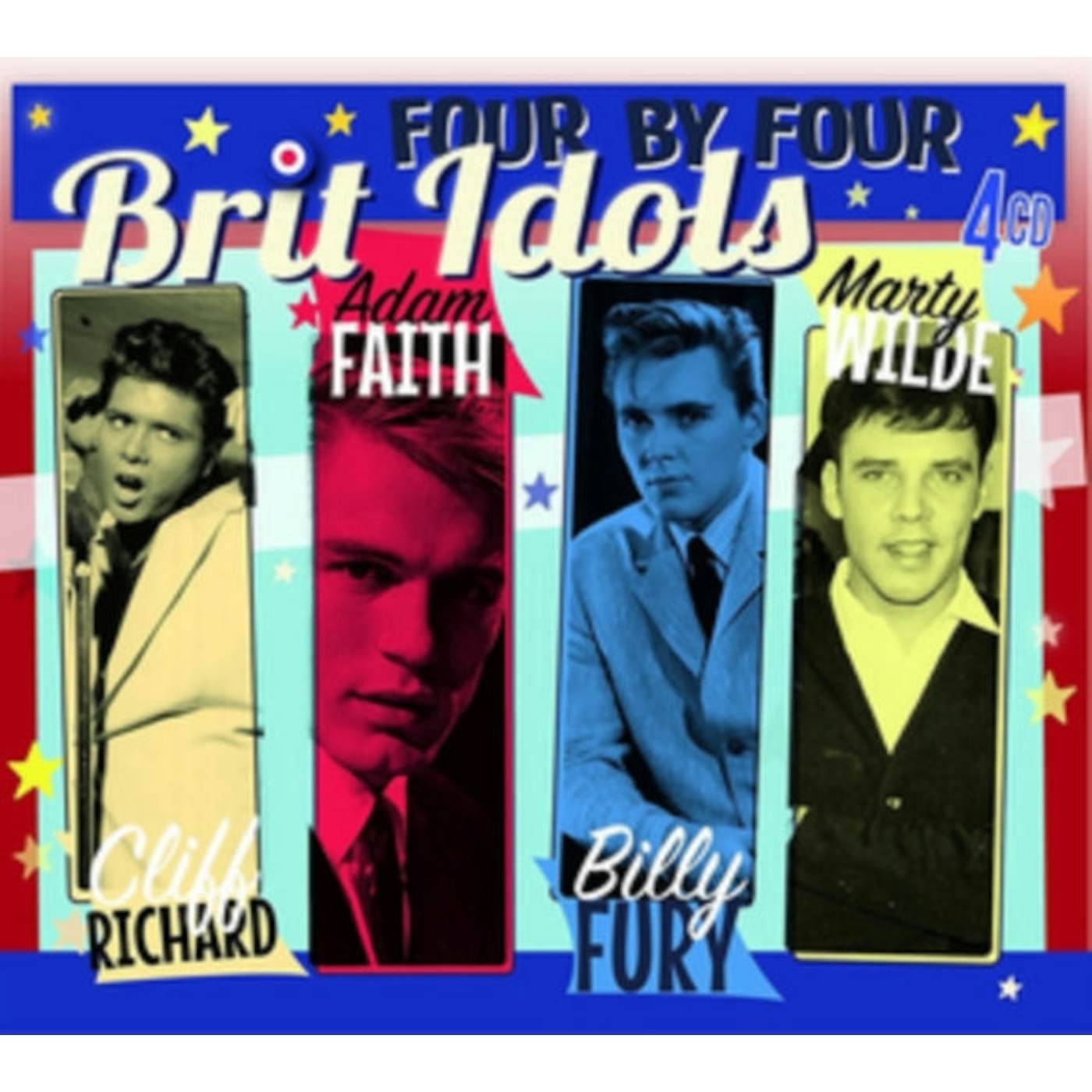 Cliff Richard, Adam Faith, Bill Fury, Marty Wilde CD - Brit Idols