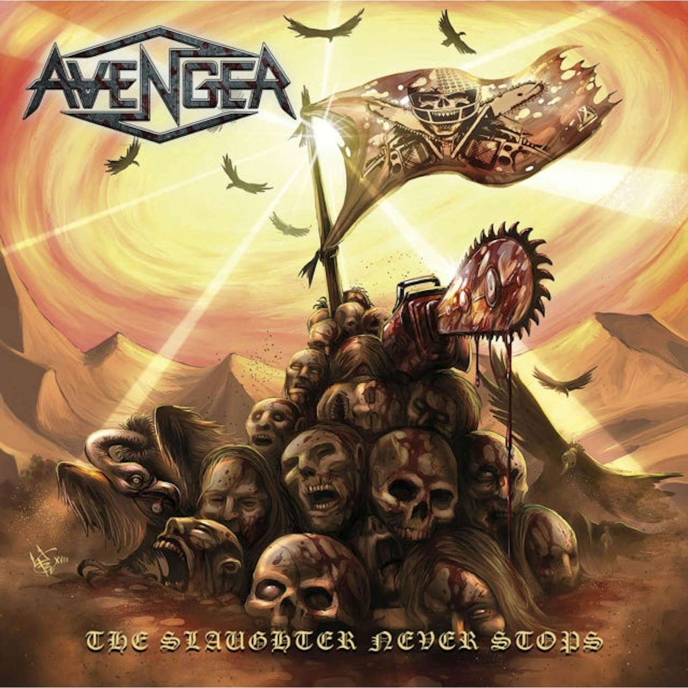 Avenger CD - The Slaughter Never Stops