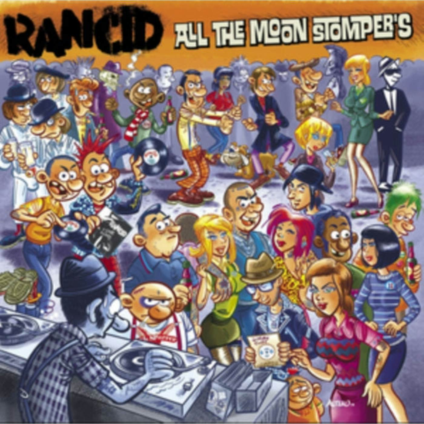 Rancid CD - All The Moon Stompers