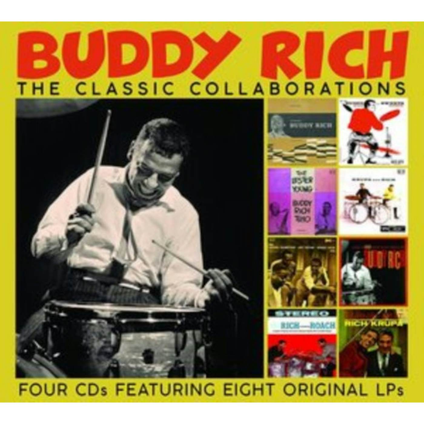 Buddy Rich CD - The Classic Collaborations  (4cd)